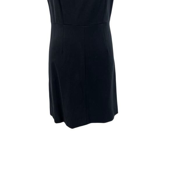 Diane von Furstenberg Carrie Sleeveless Ponte A-line Dress Black Size 6 - Picture 6 of 13